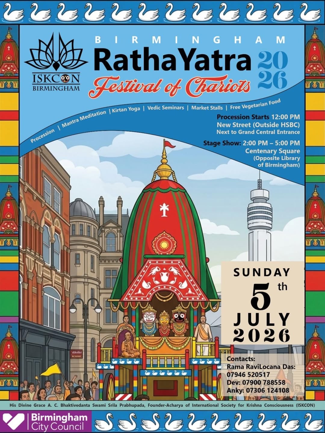 Birmingham Rathayatra 2026